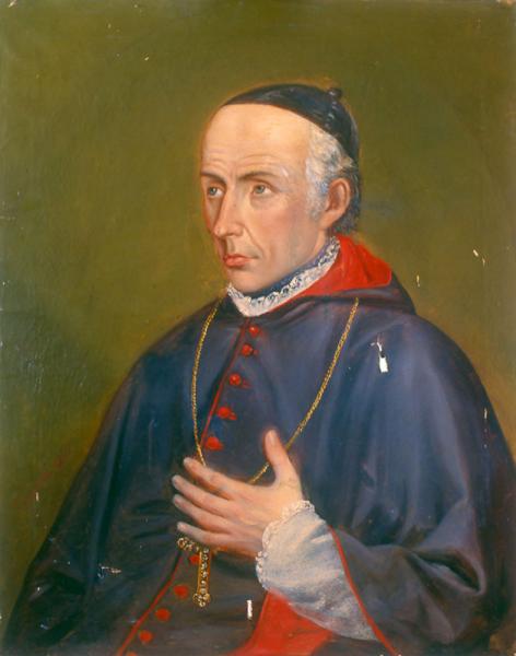 Retrato del obispo Manuel Vicuña Larraín Retrato del obispo Manuel Vicuña Larraín