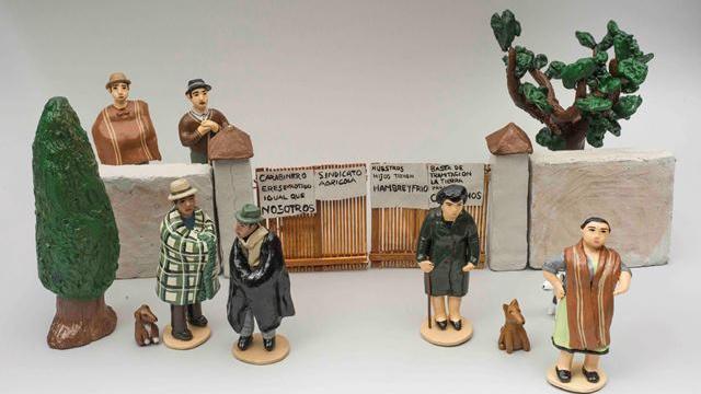 Pieza de Huellas de Greda Parte de la colección de 70 piezas que el Museo encargó y compró a las loceras