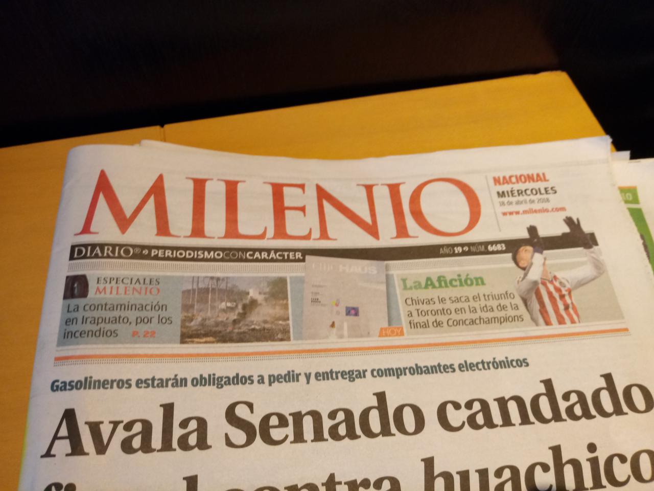 Prensa mexicana