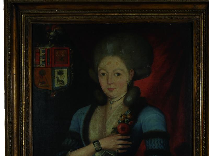 Retrato de Inés Vicenta Menéndez Valdez