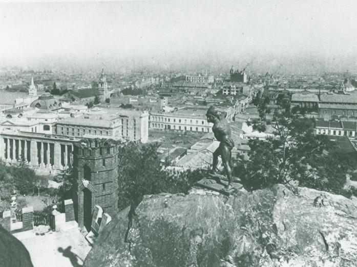 Vista Panorámica de Santiago