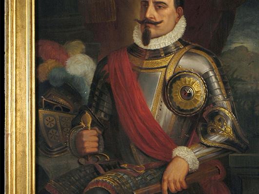 Retrato del Gobernador Pedro de Valdivia