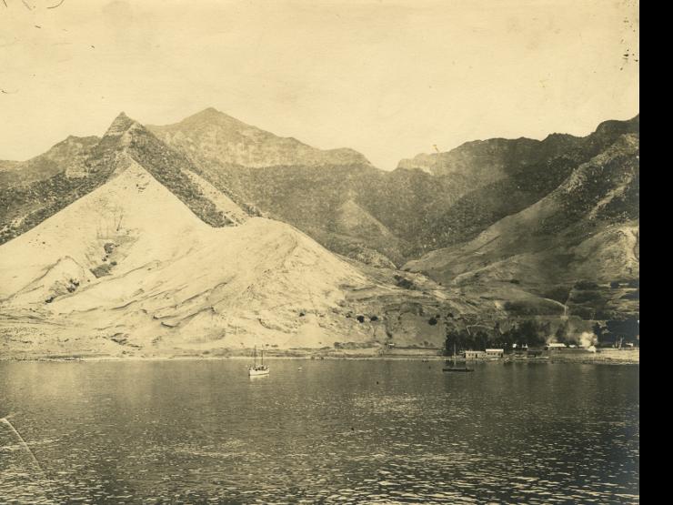 Vista, isla Juan Fernández