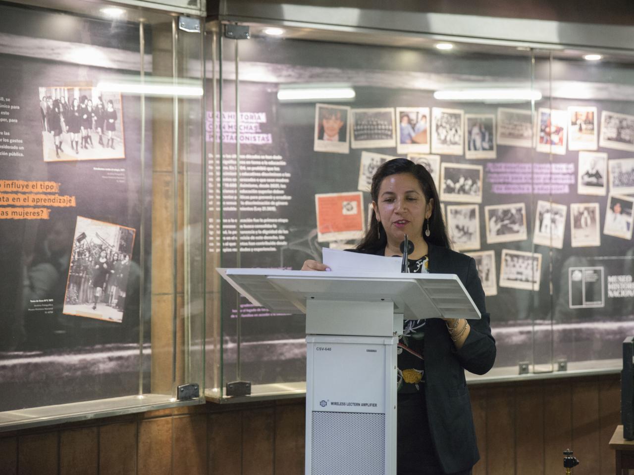 Fernanda Venegas, curadora de la muestra