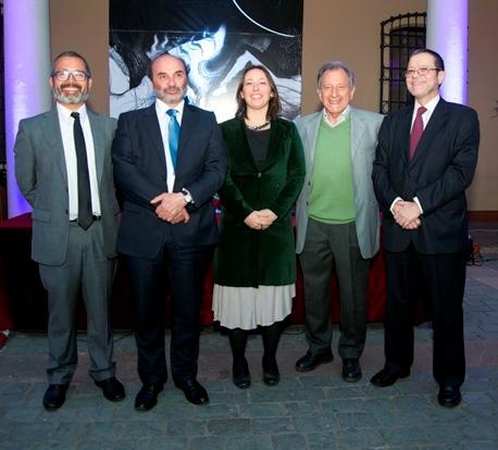 Pablo Andrade, Ángel Cabeza, Javiera Müller, Mario Toral y Rodrigo Ázocar
