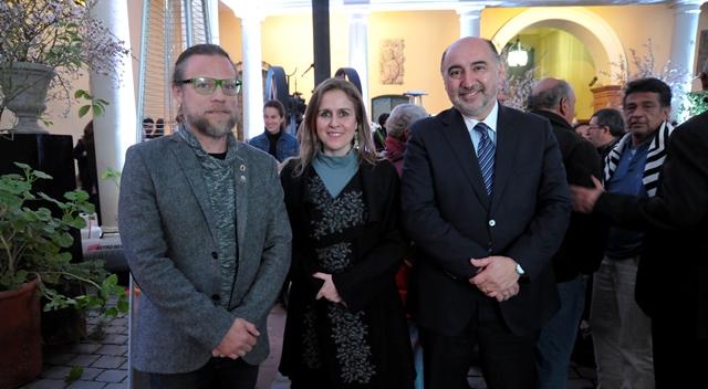 Mauricio Toro Gpya, Carla Franceschini y Manuel Farias