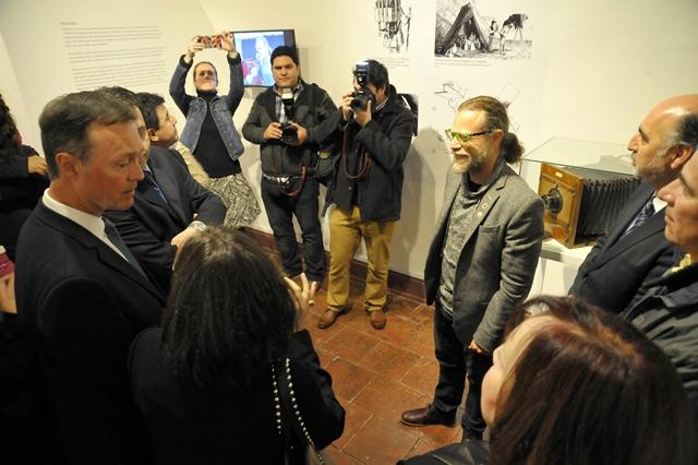 Recorrido con el artista