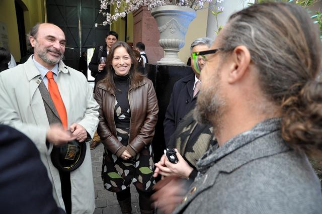 Ángel Cabeza, Javiera Müller y Maurici Toro Goya