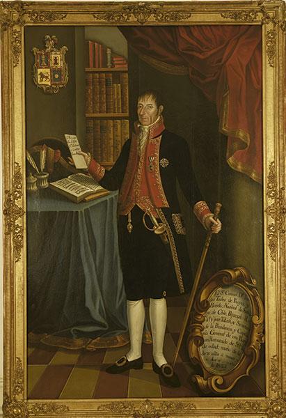Retrato del Coronel Judas Tadeo de los Reyes y Borda Retrato del Coronel Judas Tadeo de los Reyes y Borda