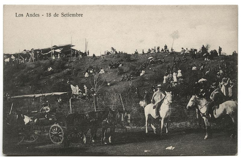 Fiesta patrias, Los Andes
