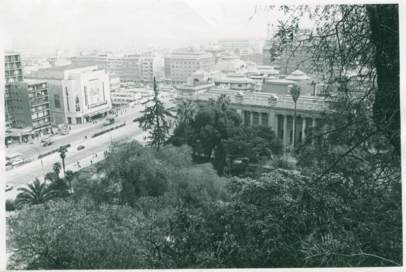 Vista panorámica de Santiago Vista panorámica de Santiago