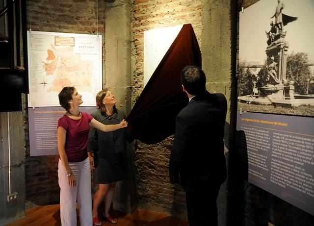 Placa en honor a Benjamín Vicuña Mackenna