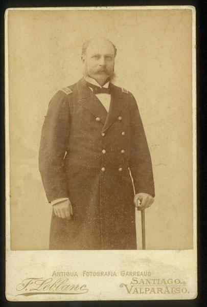 Retrato cabinet, teniente coronel Arístides Martínez