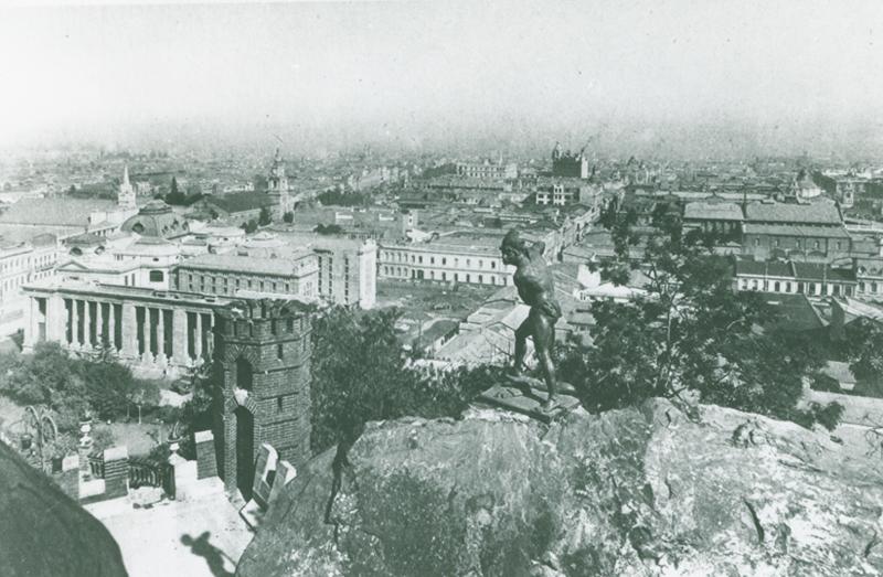 Vista Panorámica de Santiago Vista Panorámica de Santiago