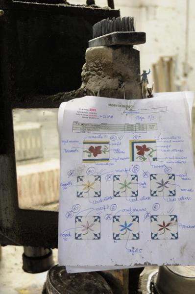 Rescate Patrimonial Departamento Fotografía MHN: Baldosas Córdova