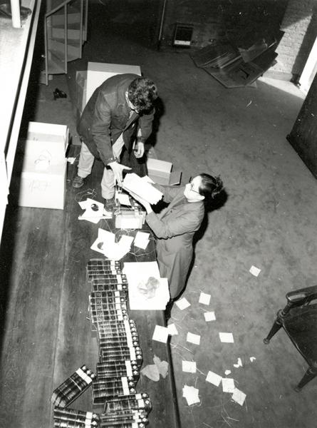 Llegada a la Real Audiencia, 1982 Llegada a la Real Audiencia, 1982