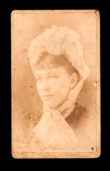 Carte de visite, Luisa Moreno Carte de visite, Luisa Moreno