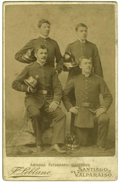 Retrato cabinet, Segunda Compañía de Bomberos de Valparaíso