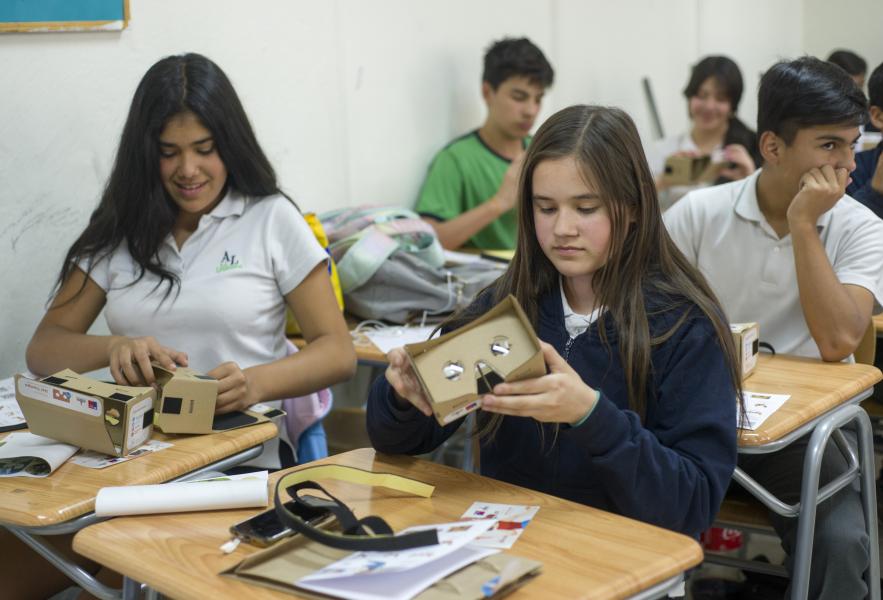 Curso en viaje de realidad virtual