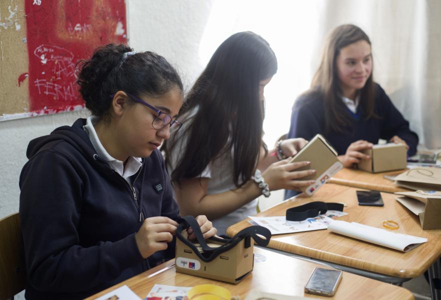 Curso en viaje de realidad virtual