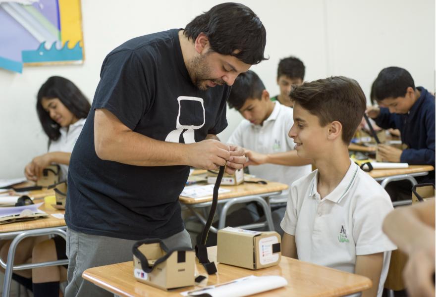 Curso en viaje de realidad virtual