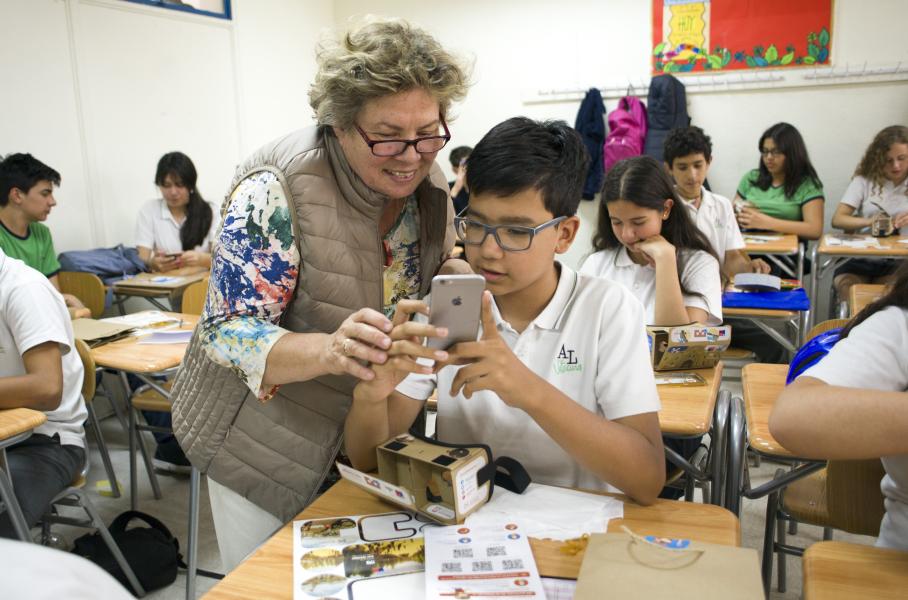 Curso en viaje de realidad virtual