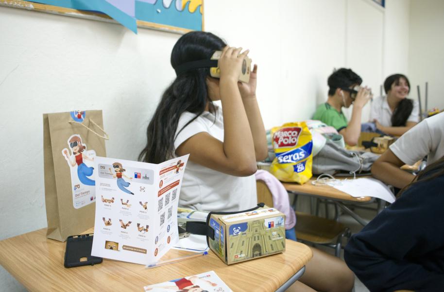 Curso en viaje de realidad virtual