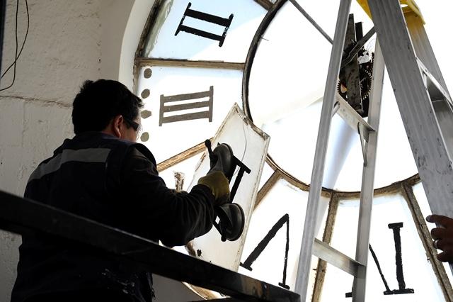 Arreglos números del reloj