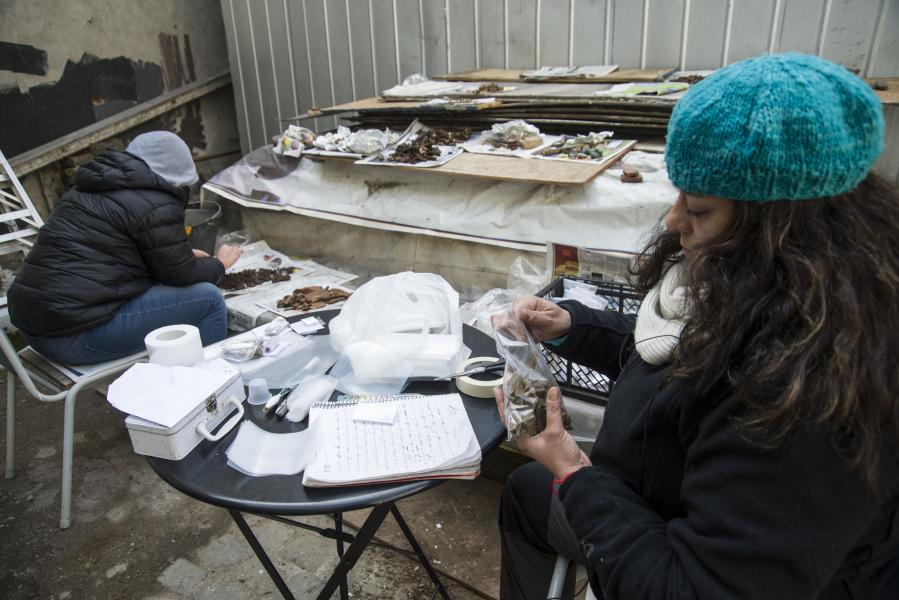 Excavación equipo Rubén Stehberg MNHN