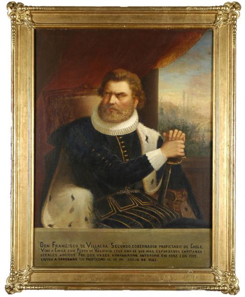 Retrato de Francisco Villagra Retrato de Francisco Villagra