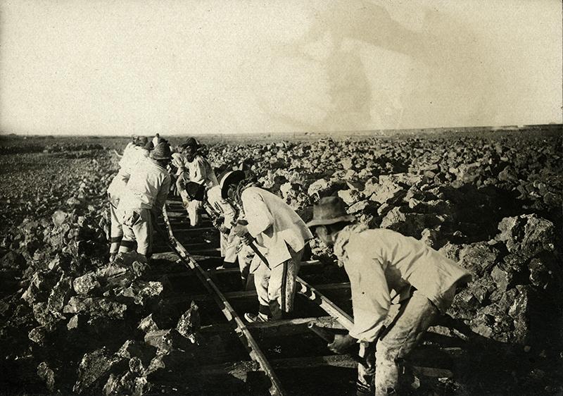 Trabajos en vía férrea Trabajos en vía férrea