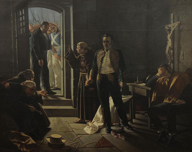 Últimos momentos del General Don José Miguel Carrera