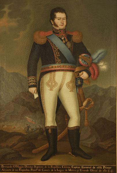 Retrato de Bernardo O'Higgins