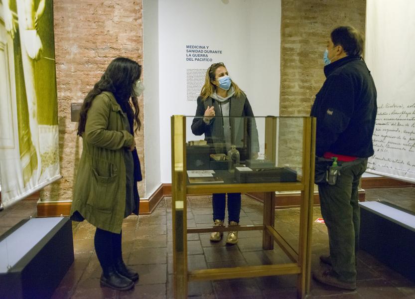 Apertura de la exposición temporal