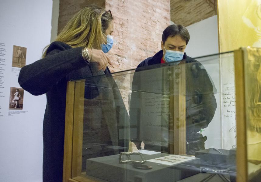 Apertura de la exposición temporal