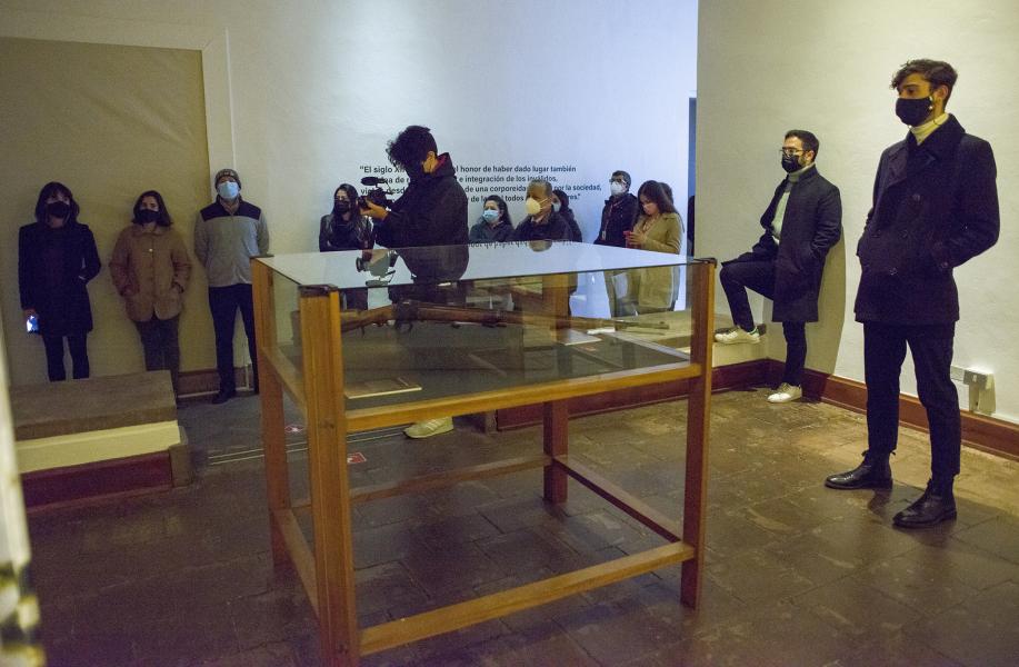 Apertura de la exposición temporal