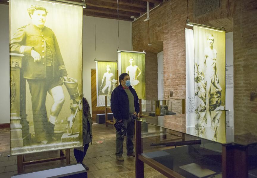 Apertura de la exposición temporal