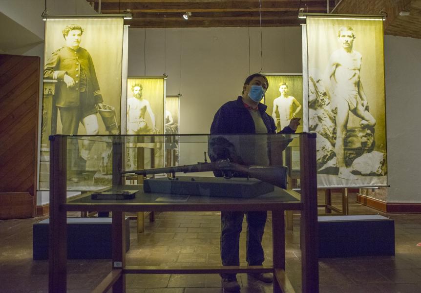 Apertura de la exposición temporal