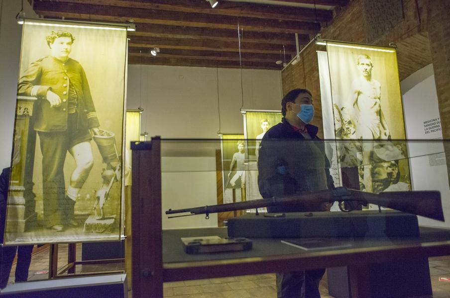 Apertura de la exposición temporal