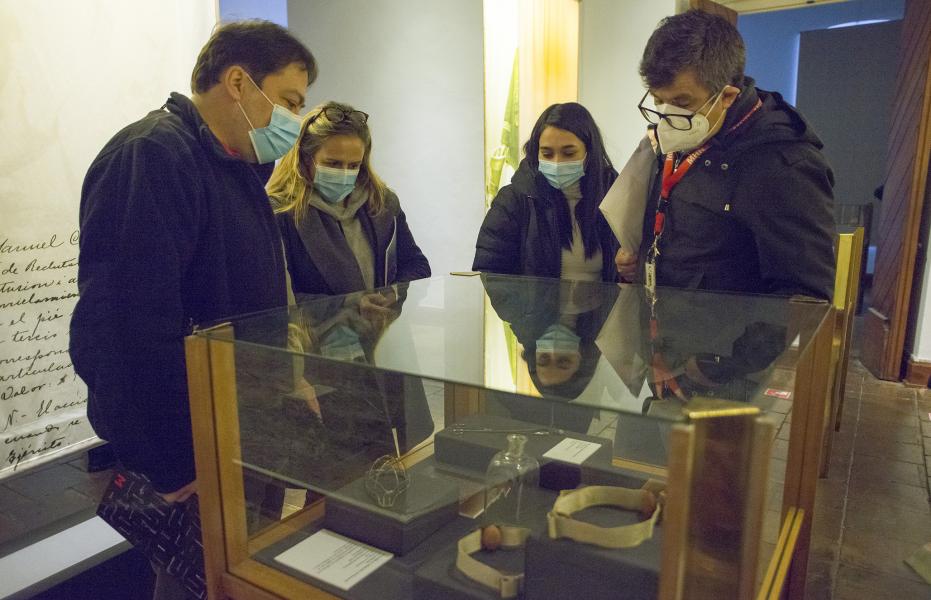 Apertura de la exposición temporal