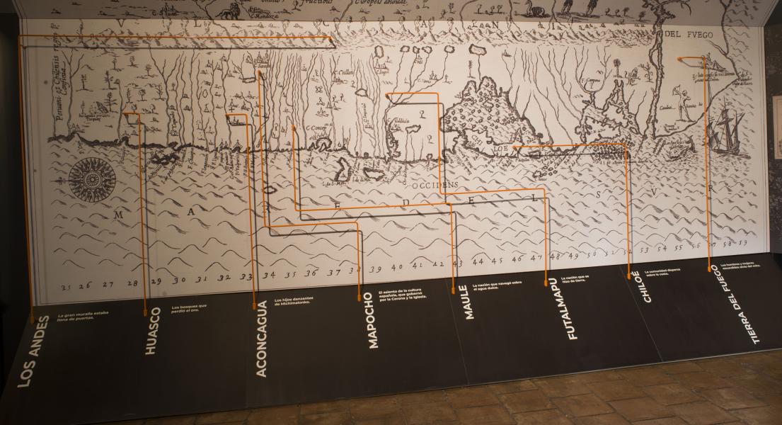 Montaje Exposición Temporal &quot;Sinopsis, sentidos de nación