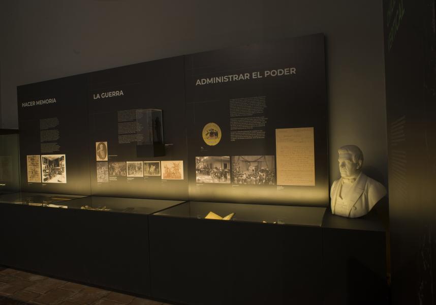 Montaje Exposición Temporal &quot;Sinopsis, sentidos de nación