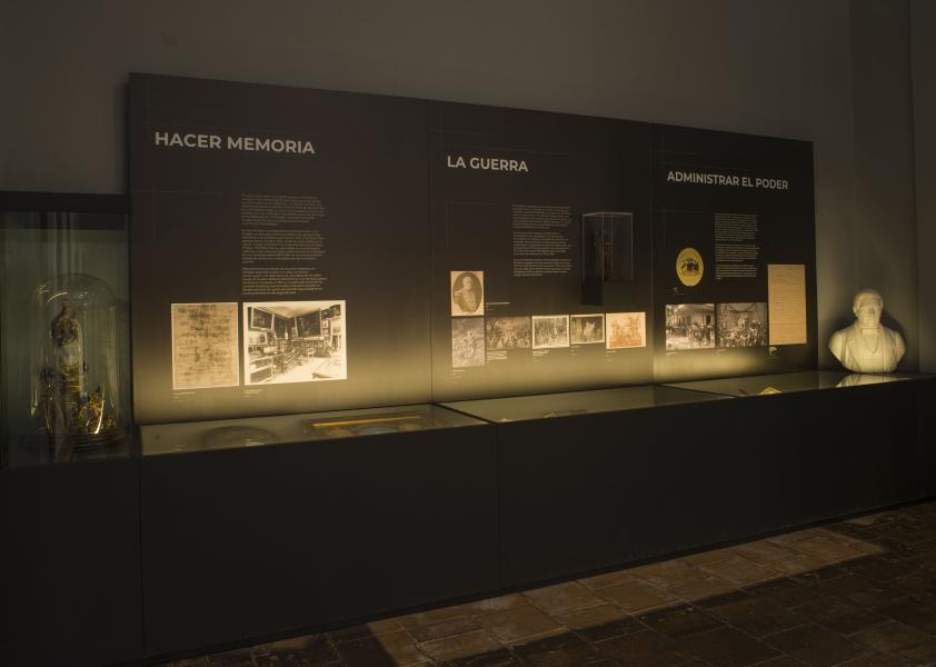 Montaje Exposición Temporal &quot;Sinopsis, sentidos de nación