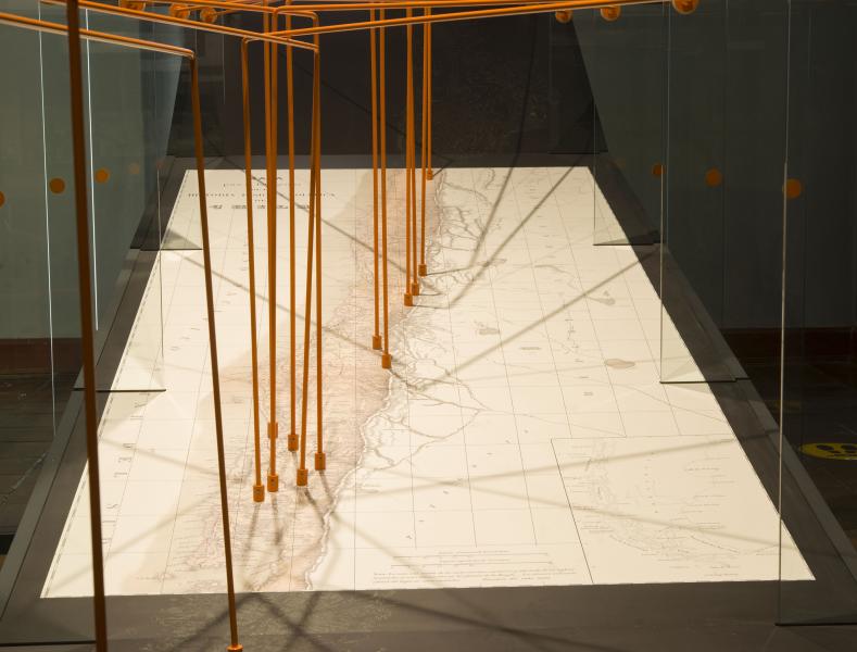 Montaje Exposición Temporal &quot;Sinopsis, sentidos de nación