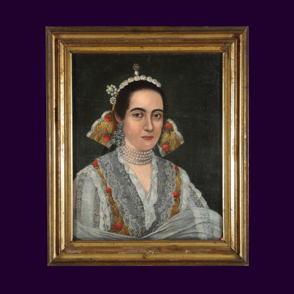 Objeto en exhibición sala siglo XVIII