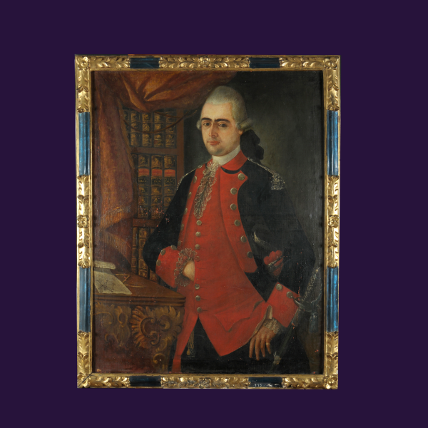 Objeto en exhibición sala siglo XVIII