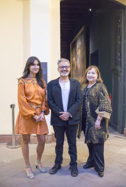 Macarena Ponce de León, Pablo Andrade y Isabel Alvarado