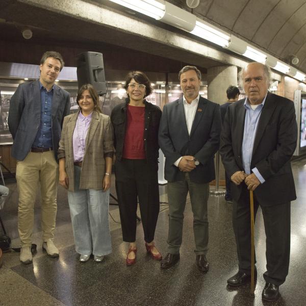 Autoridades presente apertura exposición