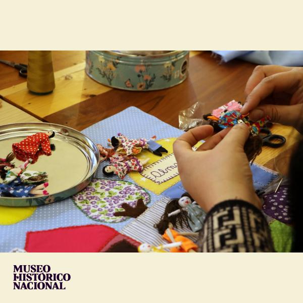 Taller “Arpilleras de la memoria: a 50 años del golpe”. Paula Martínez