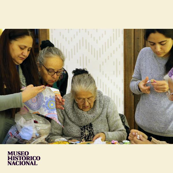 Taller “Arpilleras de la memoria: a 50 años del golpe”. Paula Martínez